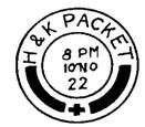 H&K PACKET cancel type HKP 14