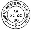 Great Western AM TPO Down - 2