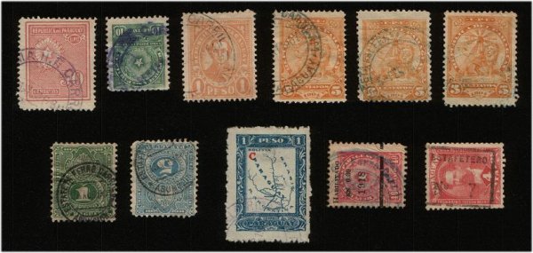 Railway Postmarks on stamps